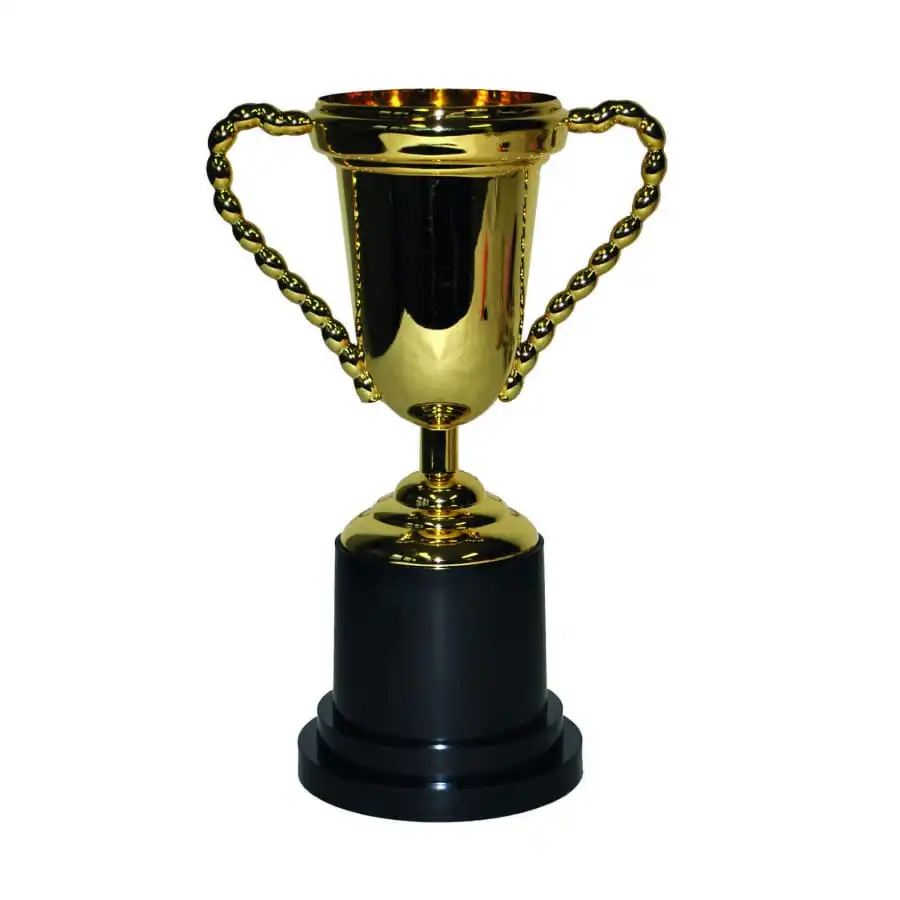 Trophée Doré Double Poignée, 25cm 1 Trophée Doré Double Poignée, 25cm