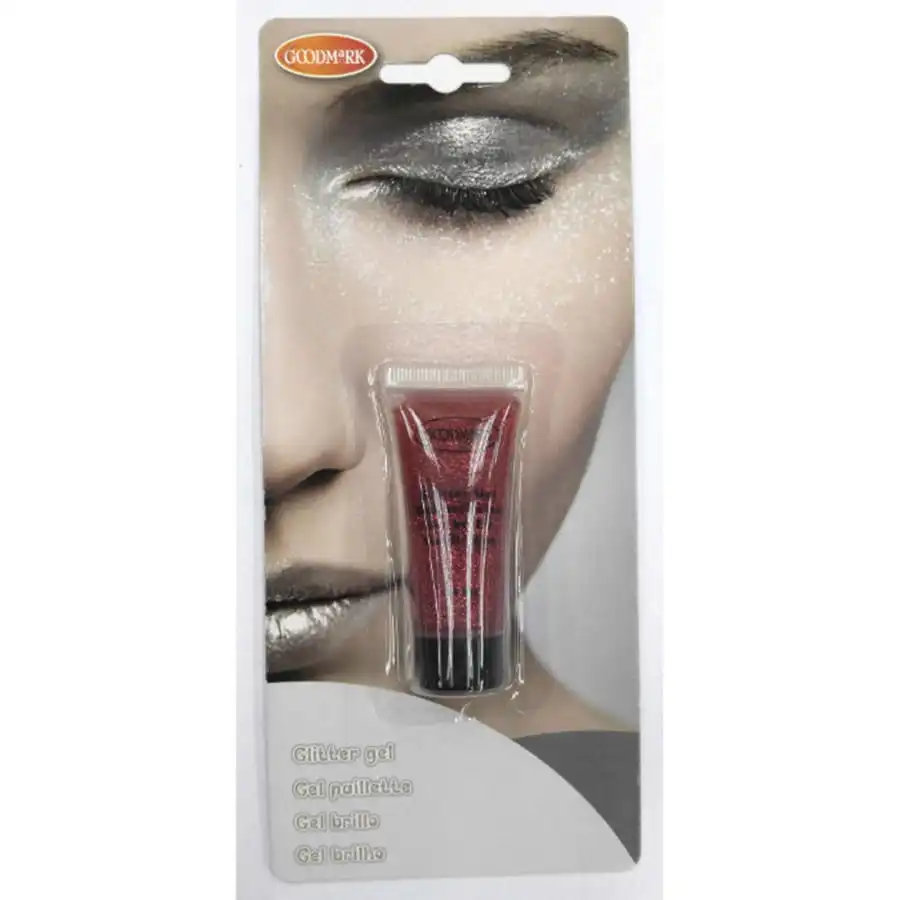 Tube De Gel à Paillettes Rouges, 14g 1 Tube De Gel à Paillettes Rouges, 14g