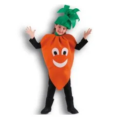Tunique Et Chapeau Déguisement Carotte Fille