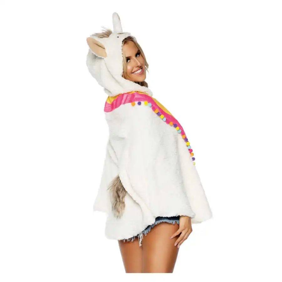 Tunique Lama Avec Capuche Pour Adulte 2 Tunique Lama Avec Capuche Pour Adulte – Image 2