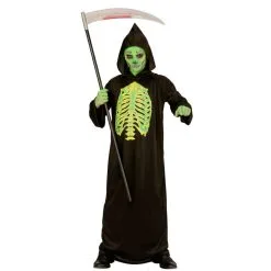 Tunique Noire Cage Thoracique Phospho Pour Enfant