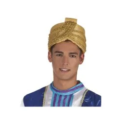 Luxueux Costume De Balthazar -Camouflage Soldes Boutique Turban de sultan dore