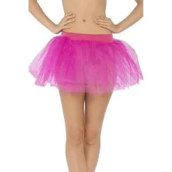 Tutu Fluo En Résille Fuschia. Année 80's -Camouflage Soldes Boutique Tutu fluo en resille fuschia annee 80 s 2