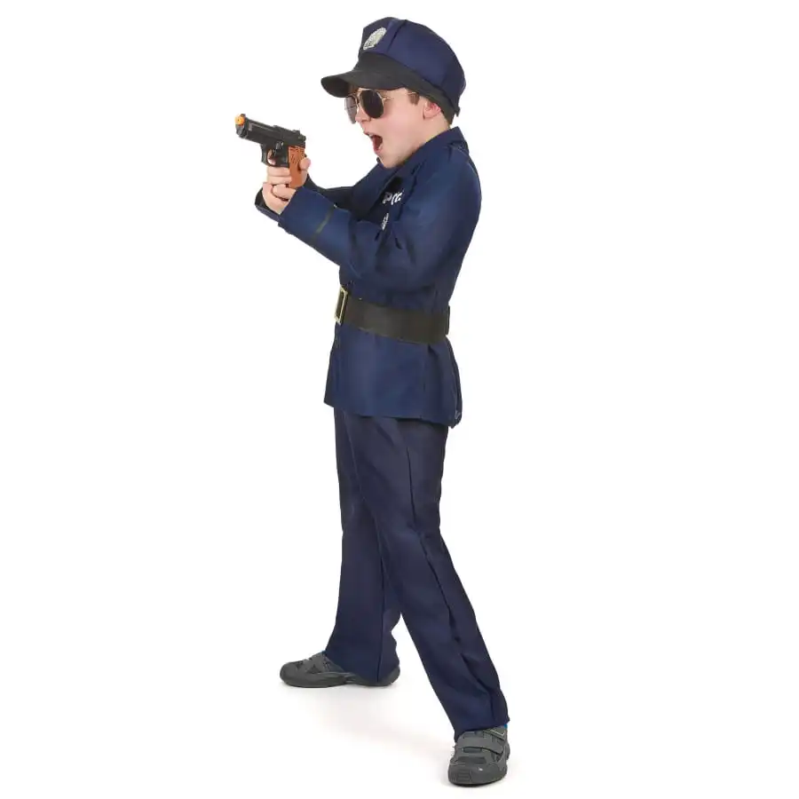 Uniforme De Policier Pour Enfant, Modèle Luxe 3 Uniforme De Policier Pour Enfant, Modèle Luxe – Image 3