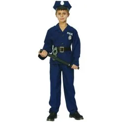 Uniforme De Policier Pour Enfant, Modèle Luxe