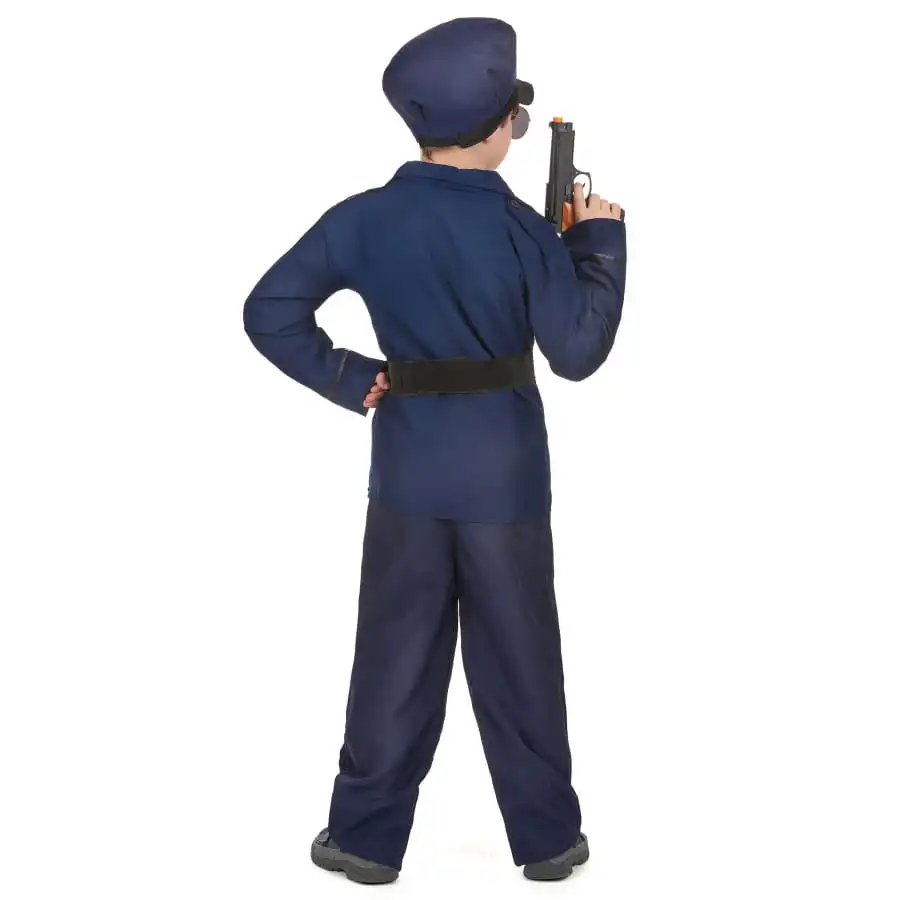 Uniforme De Policier Pour Enfant, Modèle Luxe 4 Uniforme De Policier Pour Enfant, Modèle Luxe – Image 4