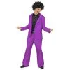 Veste Et Pantalon Disco Violet Pour Homme