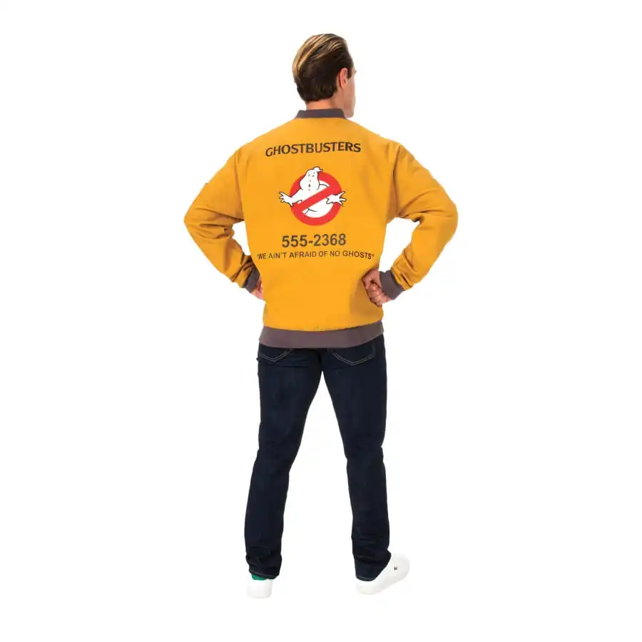 Veste Ghostbuster Pour Homme, Jaune Moutarde 2 Veste Ghostbuster Pour Homme, Jaune Moutarde – Image 2