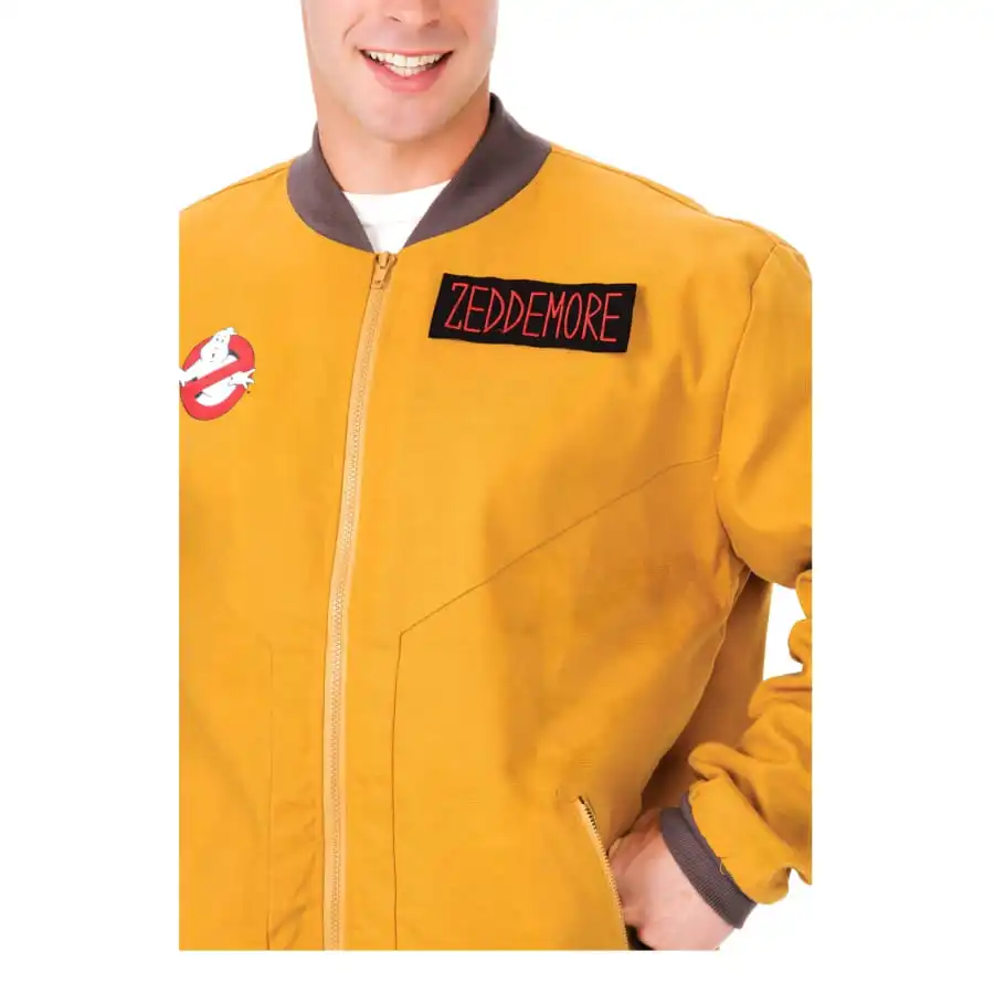 Veste Ghostbuster Pour Homme, Jaune Moutarde 3 Veste Ghostbuster Pour Homme, Jaune Moutarde – Image 3