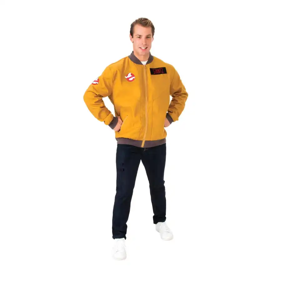 Veste Ghostbuster Pour Homme, Jaune Moutarde 1 Veste Ghostbuster Pour Homme, Jaune Moutarde